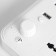 Board lamp "ERA" LED 8W 3000K-6000K Dimmer 2 rosett 2xUSB2.0 White 10x28x33cm RISALUX 9468