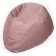 Mear-bag “Pear” is small, diameter 70 cm, height 90 cm, dusty rose, velor