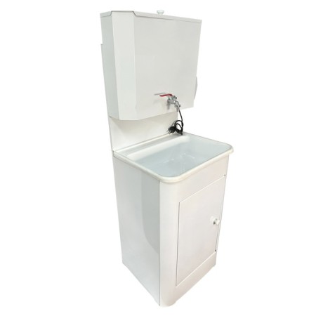 Washbuilder "Dacha", with EVN, 1200 W, tank stainless. steel, layer. Moika, crane metal, 30 l, white 1052647-5