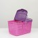 Basket 47x36x27.5 cm, purple