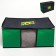 Organizer for storage, coffee for linen with PVC-fat "Avocado", 43 x 28.5 x 20 cm.