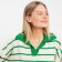 Female jumper, dark green color, one size (42-46)