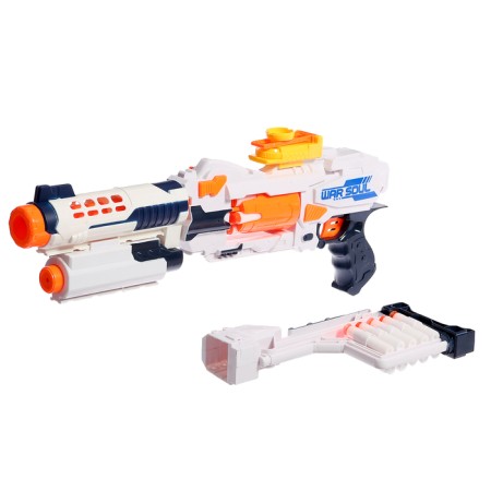 Blaster War Soul Gun Pro, shoots soft bullets, works from batteries-8
