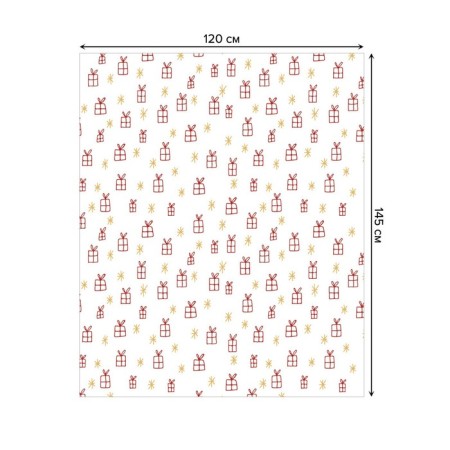 The tablecloth on the table “Many gifts”, rectangular, Saten, size 120x145 cm-1