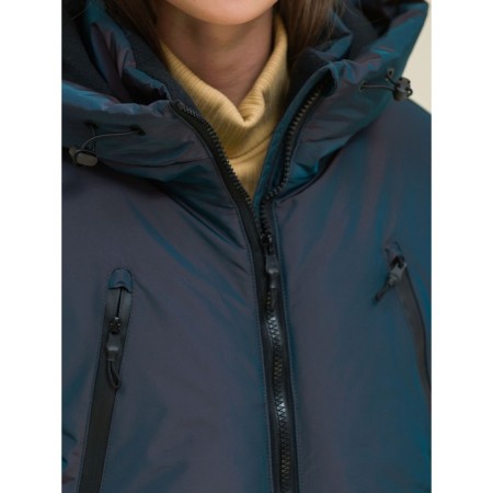 Coat for girls, height 140 cm, black color-17