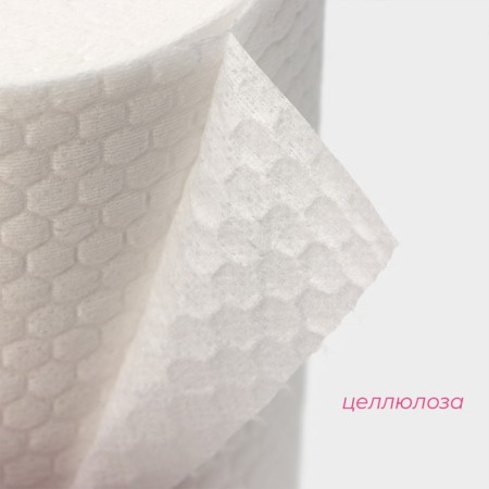 Napkins in the roll reusable non -core shares, 50 pcs, 25 × 25 cm, white color-2