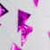 Garland "flags", 20 flags, 10 meters, purple color