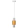 Suspended LED lamp 13W 850lm 4000k, size 8x8x22.7/125.8 cm