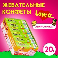 Chewing candies Love IS 
