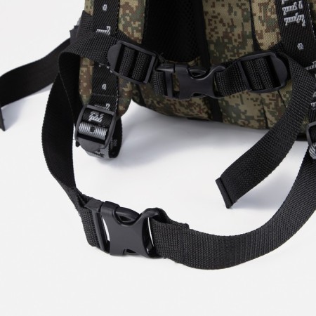 Tactical backpack, TAIF, 35 l, lightning department, 2 outer pockets, camouflage color/green-9