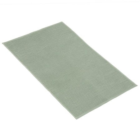 Bathroom mat textured Essential, size 50x80 cm, sage color-1