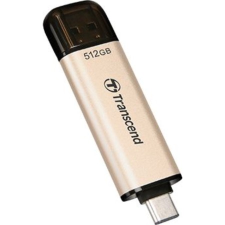 Flem Transcend 512gb Jetflash 930s TS512GJF930C USB3.0 Golden/Black-2