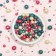 Confectionery sprinkling with a soft center: pink pearls, silver, dark turquoise, 50 g