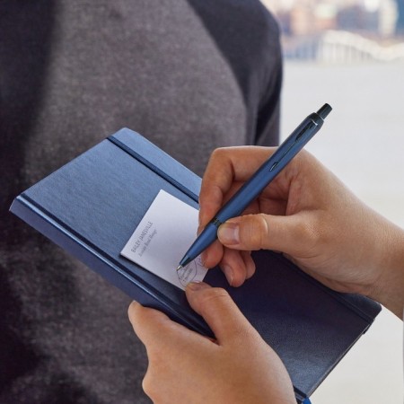 Ballpoint pen Parker Im Professionals Monochrome Blue, Sin, Give/UP 2172966-7