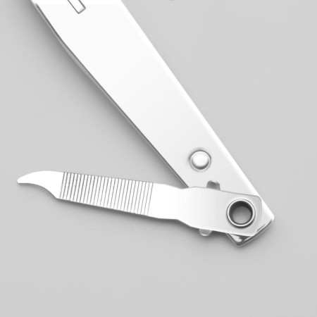 Kusachki - Pedicier, with a file, 7 cm, on a blister, silver color.-2