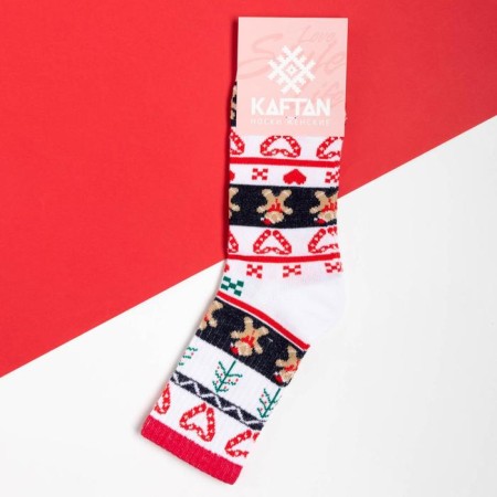 New Year's socks KAFTAN "Classic" p. 36-40 (23-25 ​​cm) 5189267-2