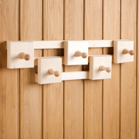 Harmony hanger, 5 hooks, linden "Dobroparov"