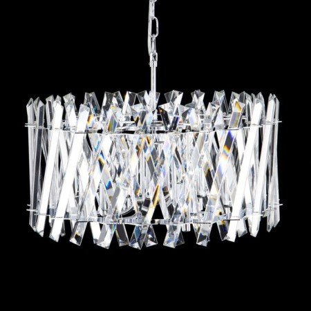 Suspended Citilux “Ingvar” CL334261, 47.5x47.5x110 cm, 6x60W, e14, gray color.-14