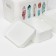 Set of Serenity Organizers, snow-white color