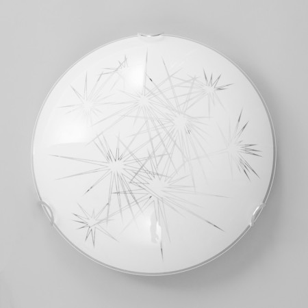 The lamp is wall-flowing "sparks" 1x60W E27 d.25cm.
