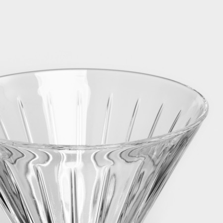 Set of glasses for martini RCR Timeless, 210 ml, crystal glass, 6 pcs-4