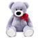 Soft toy "Bear Mark", 80 cm, color gray color