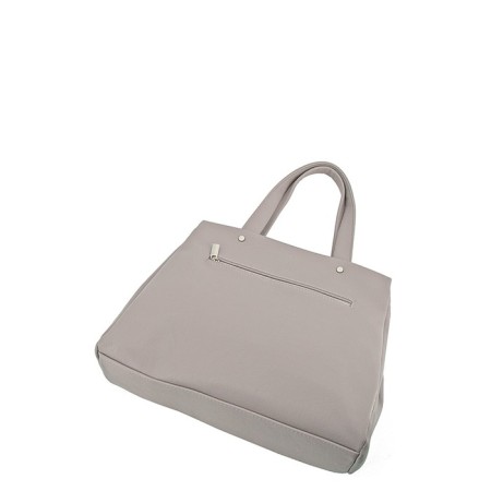 Tout bag, lightning department, gray color 27x36x10cm-1