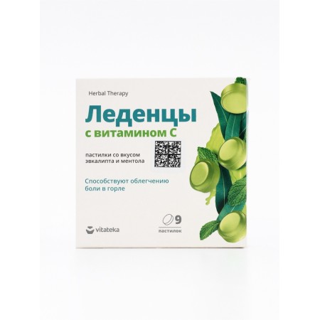 Launders for the throat be healthy! Eucalyptus with menthol, 9 pcs.-8