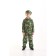 Border Guard carnival costume, beret, jacket, pants, 3-5 years old, height 104-116 cm