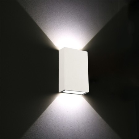 Facade lamp Arte Lamp Algol A2750AL-2WH, LED, 2x2 W, 3x8.5x12.5 cm, 200 lm, white-1