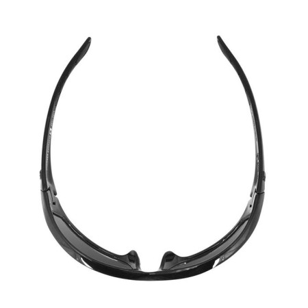 Charger glasses black with smoky lenses Antifog Ansi Z87-5