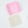 Tuel for dogs with high sides and a removable mesh 38x36x12 cm, pink