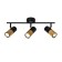 Lamp wall-flowing spot RIVOLI BELLADONNA 3XGU10 15 watts turning