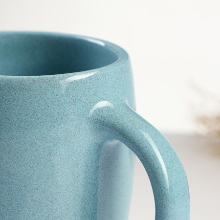 Mug "Festive" 0.4l / 11.5x9.5cm, blues-2