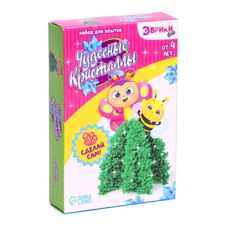 Children's set for experiments "wonderful crystals", bees-4