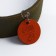 Brezant two-layer collar with brown insert, Osh 54-69 cm