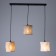 Lamp Bayerlux "Ling" 3he27 40W black 65x15x100 cm