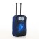Small Small 20 "with a bag, a lightning department, an external pocket, with an extension, the color is blue
