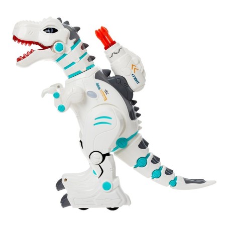 Robot Dinosaur "Poltovod" Zhory, programmable, on the control panel, interactive: sound, light, on the battery, in Russian-1