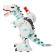 Robot Dinosaur "Poltovod" Zhory, programmable, on the control panel, interactive: sound, light, on the battery, in Russian