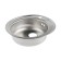 Kitchen sink "Vladiks", cut, with siphon, d = 49 cm, stainless steel 0.6 mm, decor