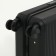 Small suitcase 20 "On a zipper, code lock, 4 wheels, black color