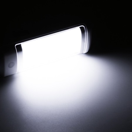 Manual battery lamp 1+2 W, 1200 mAh, 5 V, 6 hours of work, 2 modes, range 50 m-6