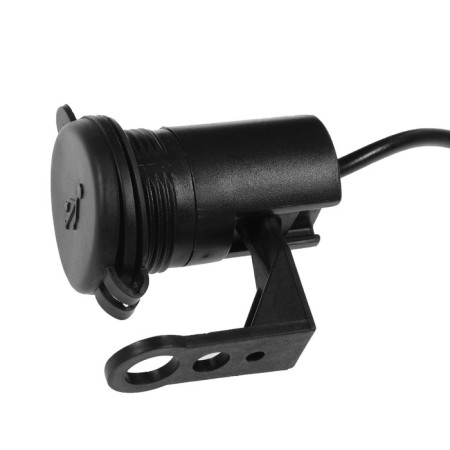 Charger USB on the steering wheel of a motorcycle, 5 V-2.1 A, 9-24 V, wire 110 cm-5