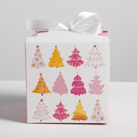Folding box "Miracles", 12 x 12 x 12 cm, New Year-3