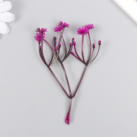 Artificial plant for creativity "chicory" set of 8 pcs fuchsia 10 cm-1