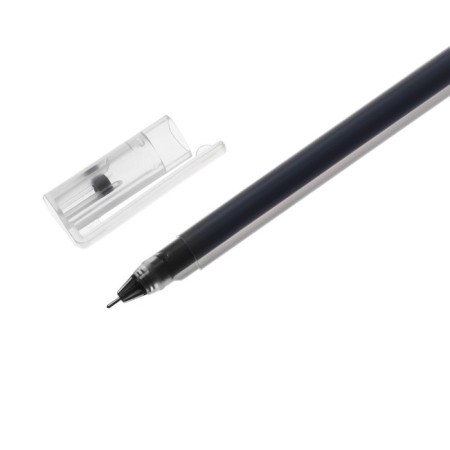 Gel handle 0.5mm black, jerking, the body is a triangular, needle writing node-1