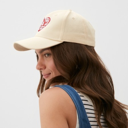 Women's cap with embroidery MIST All You Need, Milk, p. 56-58-1
