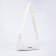 Bag Cross-Bodi with a zipper, white color