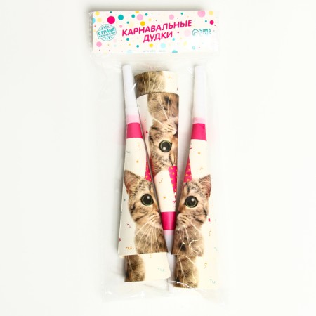 Carnival beep "cat", set of 6 pcs.-2